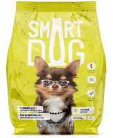 Smart Dog корм для  взрослых собак с курицей и рисом