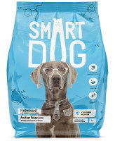 Smart Dog корм для  взрослых собак с лососем и рисом