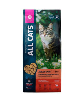 All Cats корм для взрослых кошек с говядиной и овощами