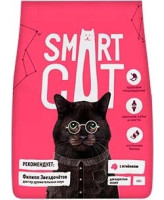 Smart Cat корм для взрослых кошек с ягненком