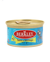 Berkley Консервы для кошек Тунец с креветками в соусе 85г