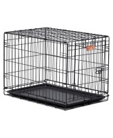 MidWest Клетка для собак iCrate 1 дверь, черная 78х49х54,5h см