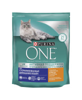 Purina ONE корм для стерилизованных домашних кошек с курицей и цельными злаками