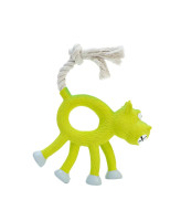 ZooOne Игрушка для собак Корова с канатным хвостом 12 см