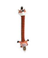 GiGwi Игрушка для собак Лиса с хрустящей шеей и пищалкой 50см