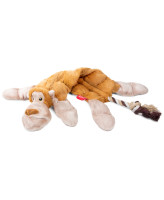 GiGwi Игрушка для собак Обезьяна с 19-ю пищалками 34см