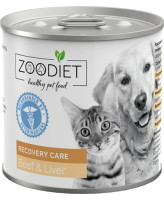 ZOODIET Recovery Care консервы для собак и кошек восстановительный уход Говядина и печень 240г