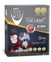 Van Cat Комкующийся наполнитель с активированным углем, без пыли 6л коробка