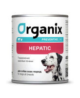 Organix Hepatic Консервы для собак Поддержание здоровья печени