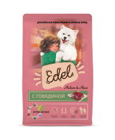 Edel Medium & Maxi сухой корм для взрослых собак средних и крупных пород с говядиной