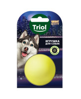 Triol NIGHT CITY Игрушка для для собак "Мяч-неон" d60мм