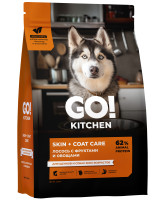 GO! KITCHEN SKIN + COAT Корм для собак и щенков Лосось с фруктами и овощами