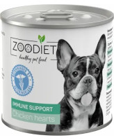 ZOODIET Immune Support консервы для собак поддержание иммунитета Сердечки куриные 240г