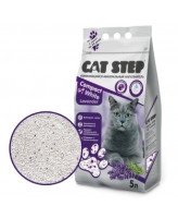 CAT STEP Compact White Lavеnder комкующийся наполнитель с ароматом Лаванды