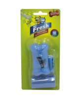 Mr.Fresh Пакеты для уборки фекалий с брелоком-держателем, рулон 40 пакетов