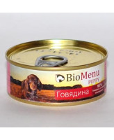 BioMenu консервы для щенков Говядина 100г