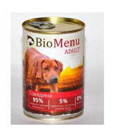 BioMenu консервы для собак Говядина 410г