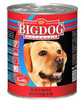 Зоогурман Big Dog консервы для собак 850г Мясное ассорти
