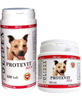 Polidex Protevit plus Витаминный комплекс общеукрепляющего действия для собак 150таб
