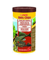 Sera Wels-Chips Корм для донных рыб, чипсы