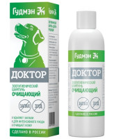 Доктор Шампунь для собак очищающий от зуда и запаха 200мл