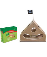 Triol Игрушка-головоломка для кошек Пирамида с маятником 29,8х7,8х30см
