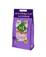 №1 Crystals Lavander силикагелевый наполнитель с ароматом лаванды 5л