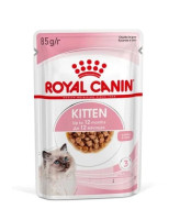 Royal Canin Kitten Instinctive консервы для котят до 12 мес. кусочки в соусе 85г