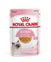 Royal Canin Kitten Instinctive консервы для котят до 12 мес. кусочки в желе 85г