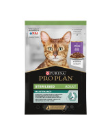 Pro Plan  консервы для кастрированных кошек, кусочки в соусе утка 85г Sterilised, пауч
