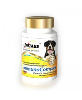 Unitabs ImmunoComplex Витамины для поддержания иммунитета крупных собак всех возрастов 100таб.