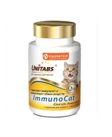 Unitabs ImmunoCat Витамины для кошек с таурином 120таб.