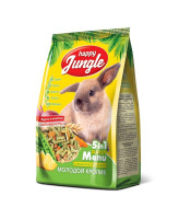 Happy Jungle Корм для молодых кроликов 400г