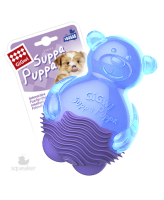 GiGwi Игрушка для собак Suppa Puppa Мишка с пищалкой 10см