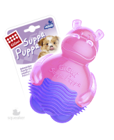 GiGwi Игрушка для собак Suppa Puppa Бегемот с пищалкой 10см