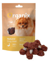 Organix Лакомство для собак малых пород  "Утиные гантельки" (100% мясо) 50г