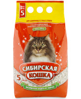 Сибирская кошка Впитывающий наполнитель для длинношерстных кошек Экстра