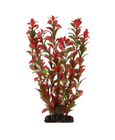 Triol Растение аквариумное пластиковое Людвигия вариегата красная 10см
